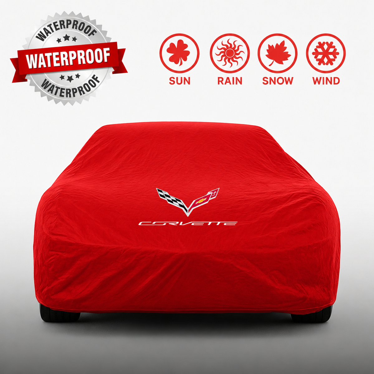 Corvette Waterproof Car Cover Custom Fit