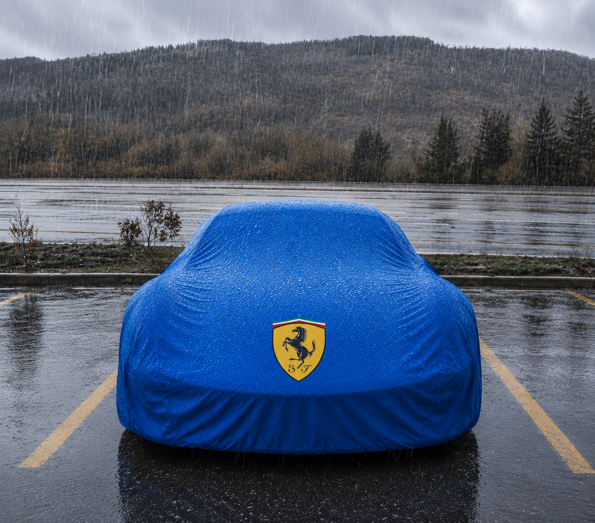 Ferrari Waterproof Car Cover Custom Fit