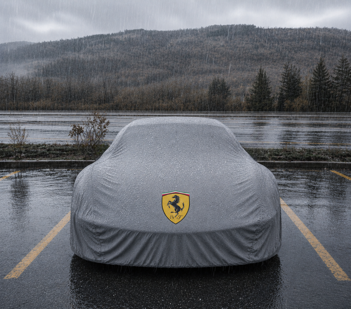 Ferrari Waterproof Car Cover Custom Fit