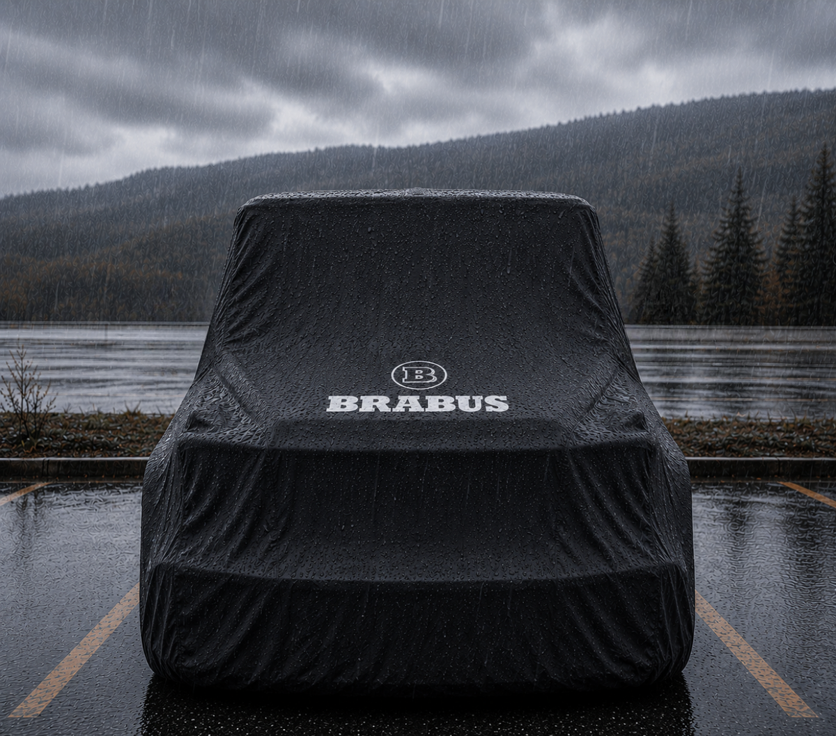 For Brabus W463 Outdoor Waterproof Car Cover - Custom Fit
