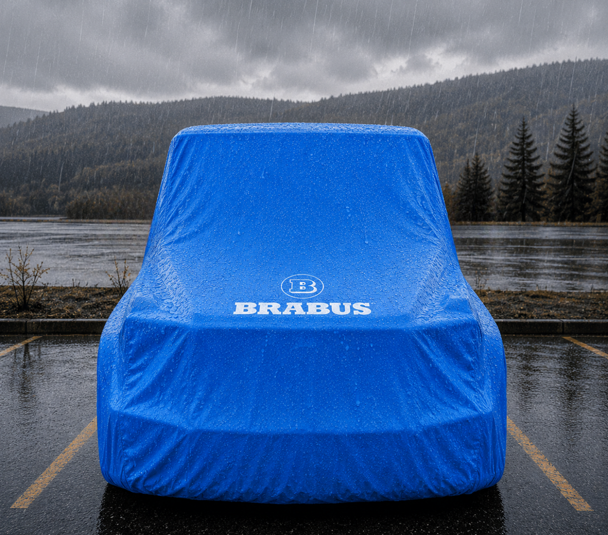 For Brabus W463 Outdoor Waterproof Car Cover - Custom Fit