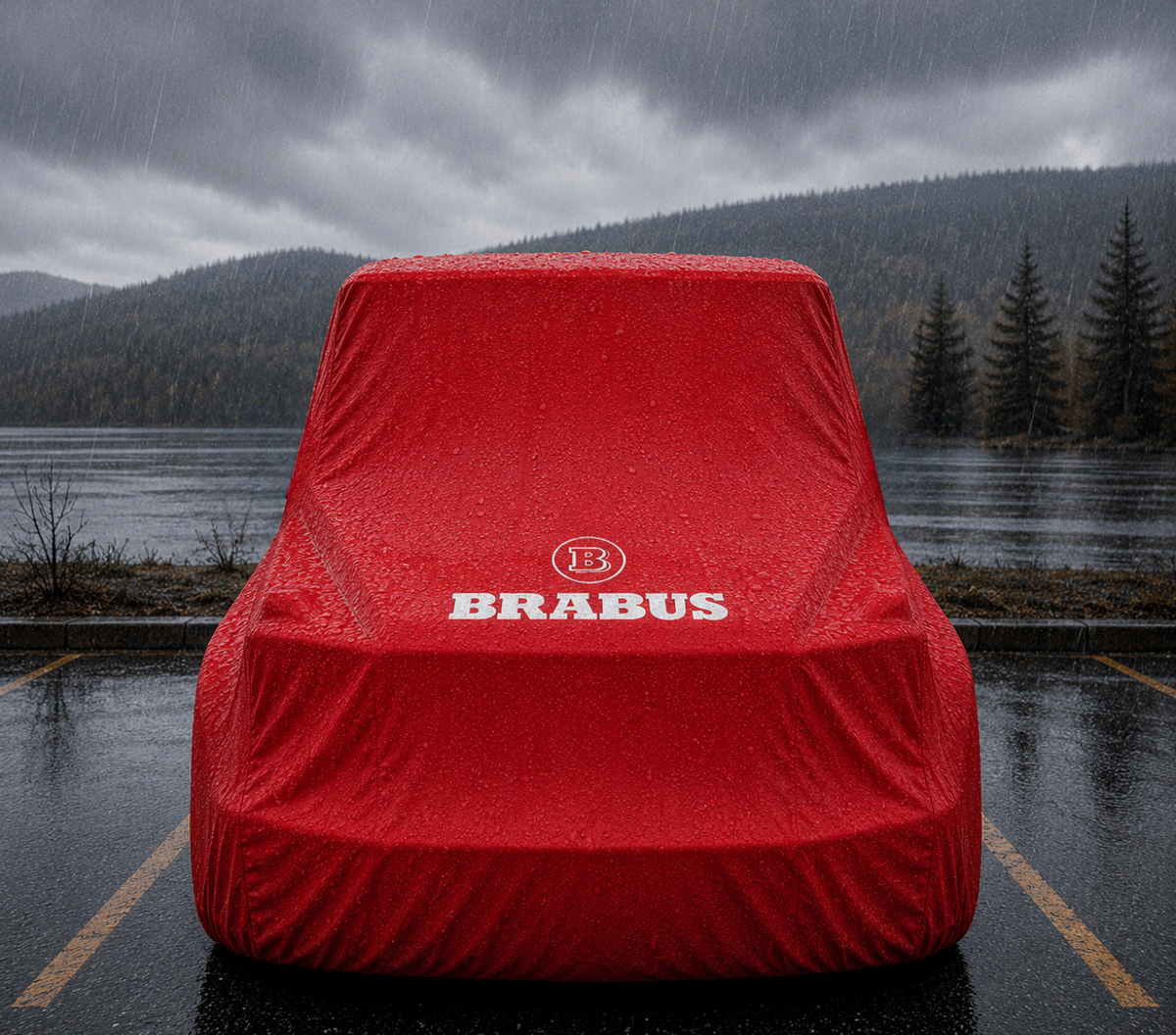 For Brabus W463 Outdoor Waterproof Car Cover - Custom Fit