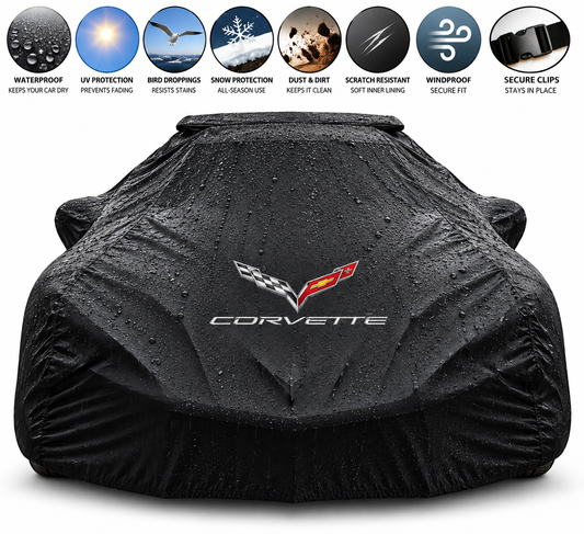 Corvette Waterproof Car Cover Custom Fit